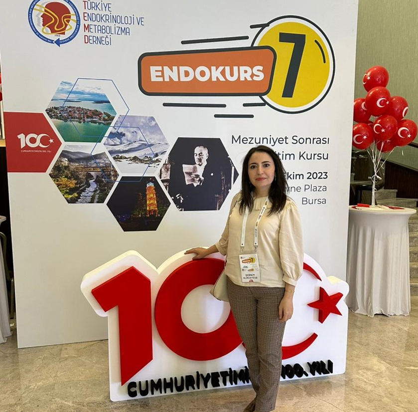 Mərkəzi Gömrük Hospitalının endokrinoloqu Türkiyədə “ENDOCURS 7” tədbirində iştirak edib