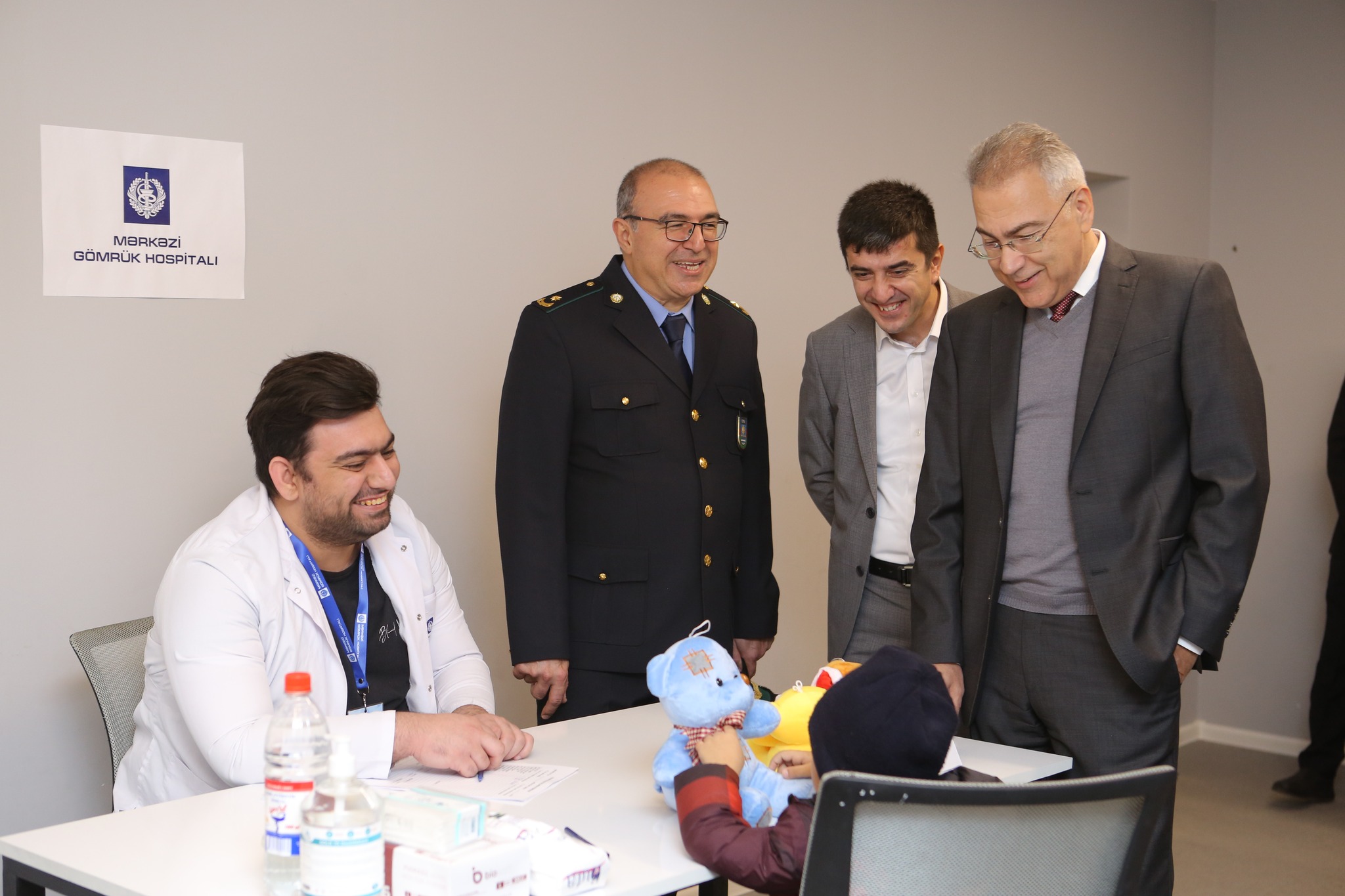 Dövlət Gömrük Komitəsinin Tibbi Xidmət İdarəsi Bakı SOS Uşaq kəndində tibbi sosial aksiya keçirib