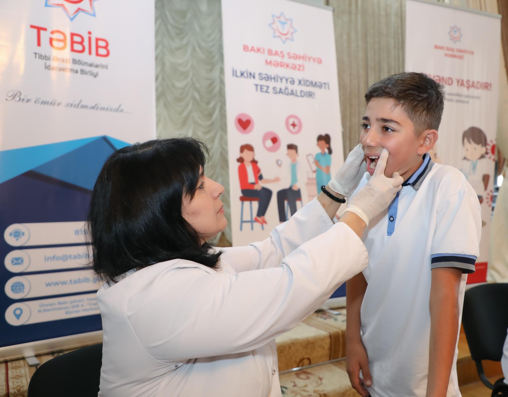 Bakı Baş Səhiyyə Mərkəzi uşaqların icbari dispanserizasiyasını davam etdirir