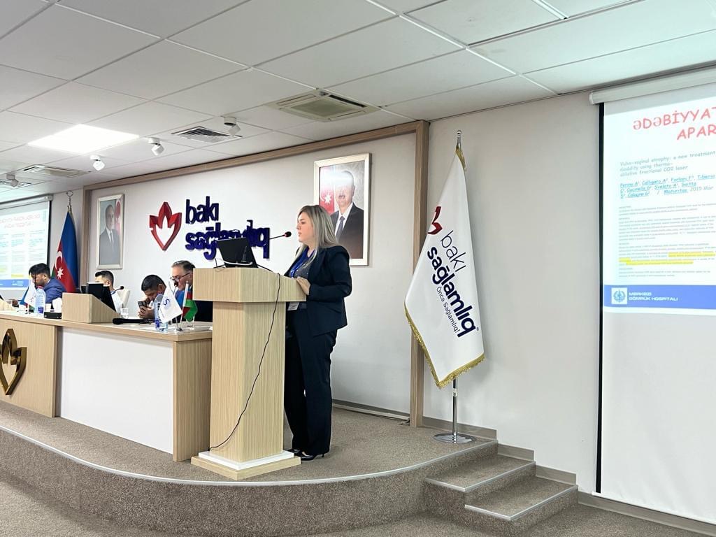 Beynəlxalq konfransda müasir ginekologiyada lazer texnologiyalarının rolundan bəhs olunub