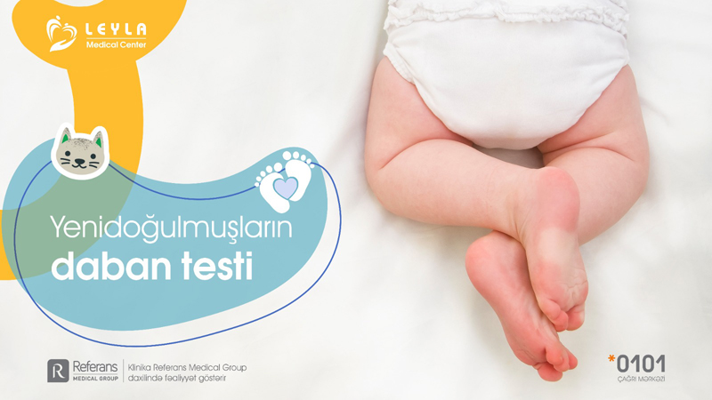 Yenidoğulmuşların daban testi nədir?