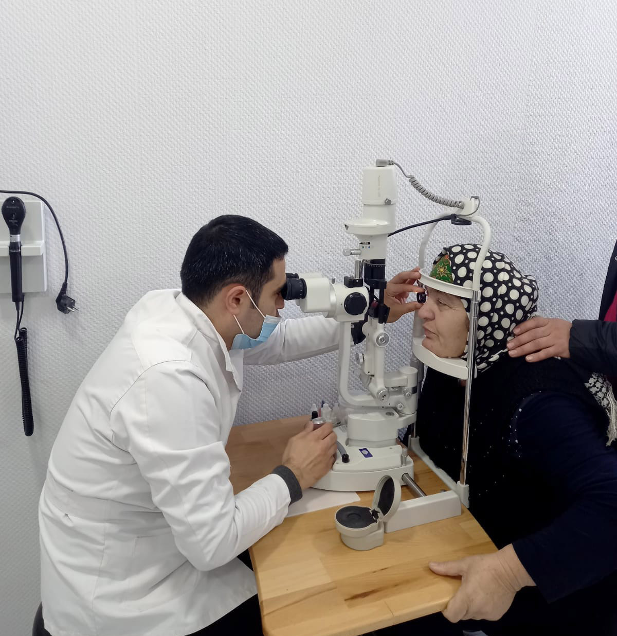 Şəmkir Rayon Mərkəzi Xəstəxanasında oftalmoloji tibbi müayinələr təşkil olunub