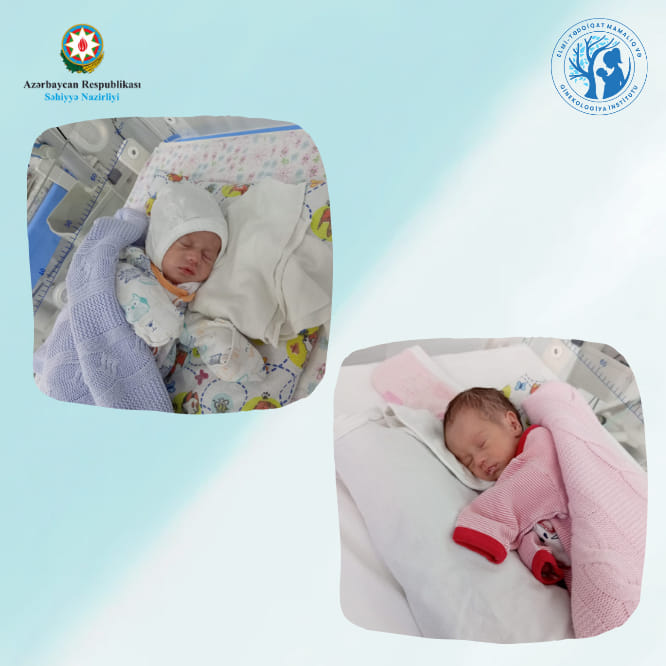 Elmi-Tədqiqat Mamalıq və Ginekologiya İnstitutunda 1230 qram çəkidə doğulan körpə sağlam şəkildə evə yola salınıb