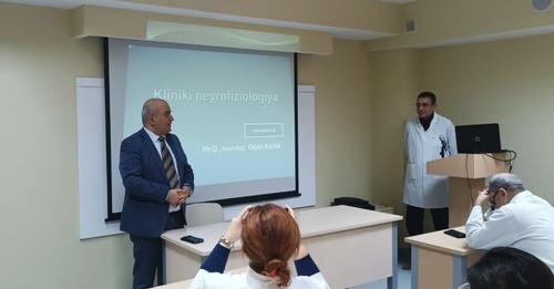 ATU-nun Tədris Terapevtik Klinikasının Nevrologiya kafedrasının rezidentləri üçün seminar təşkil olunub