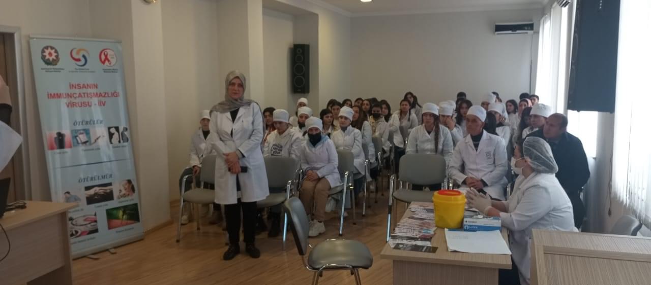 Quba Tibb Kollecində maarifləndirici tədbir: “Sağlam həyat - sağlam gələcək” 