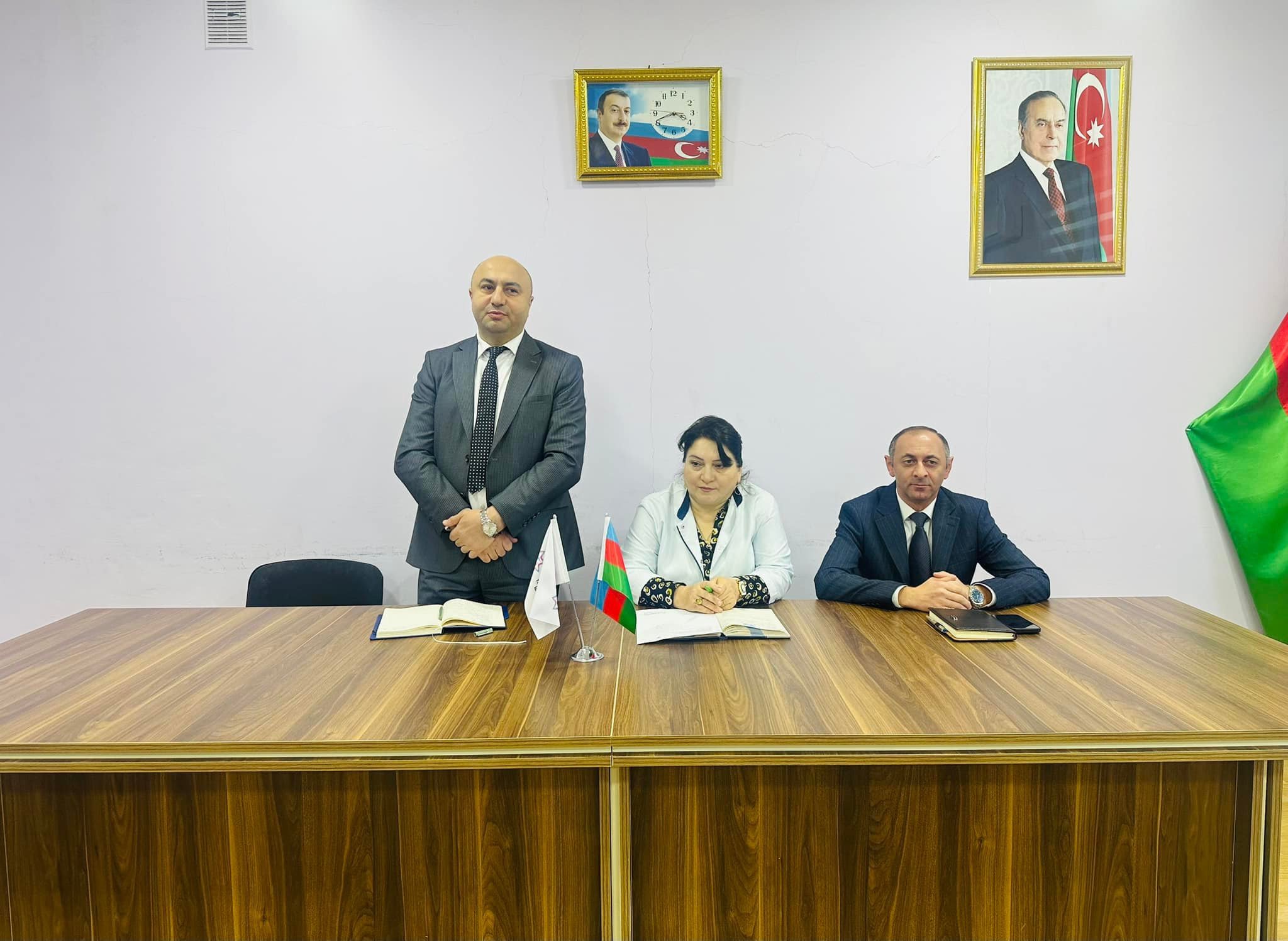 Zaqatala Rayon Mərkəzi Xəstəxanasında Həmrəylik Günü və Yeni il münasibətilə tədbir keçirilib