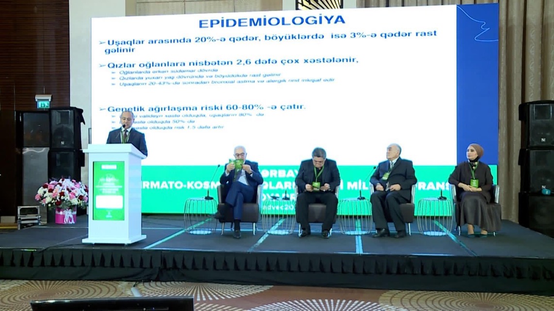 Diaqnoz Tibb Mərkəzinin həkimi Azərbaycan Dermato-Kosmetoloqlarının I Milli Konfransında iştirak edib