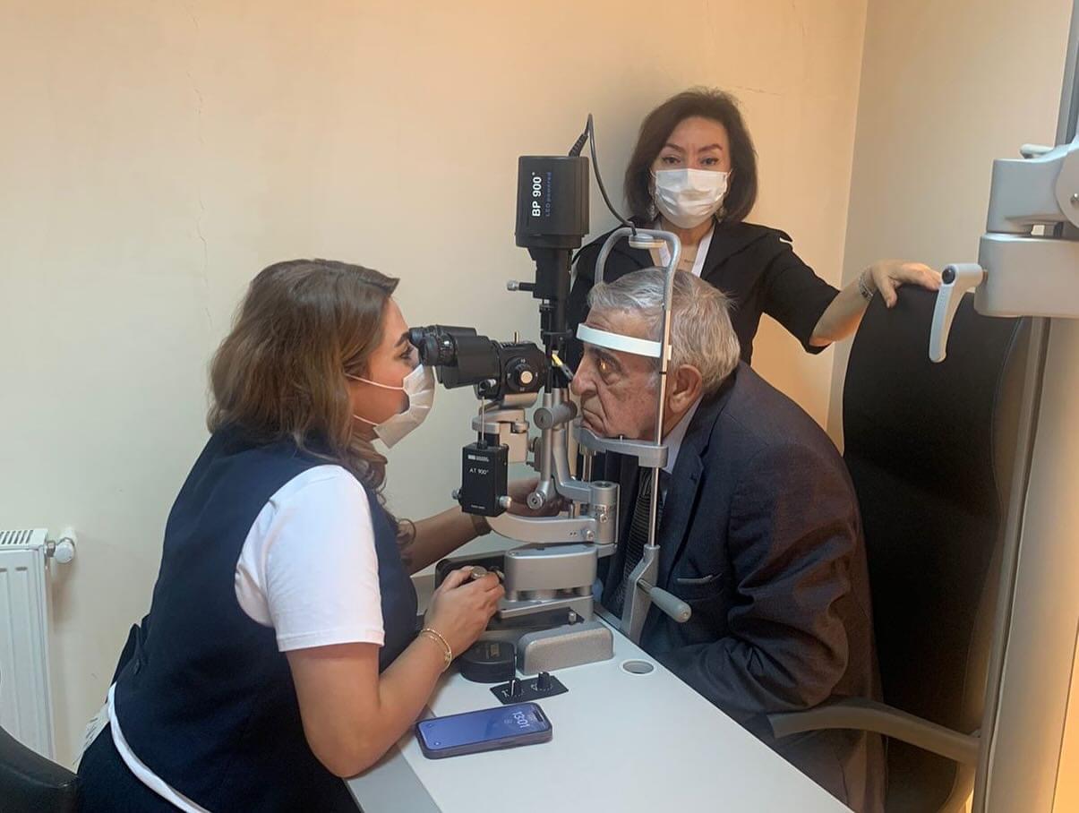 Naxçıvan Mərkəzi Xəstəxanasında oftalmoloji aksiya təşkil olunub