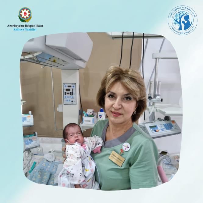 CPAP dəstəyində olan körpə ağır vəziyyətdən çıxarılıb
