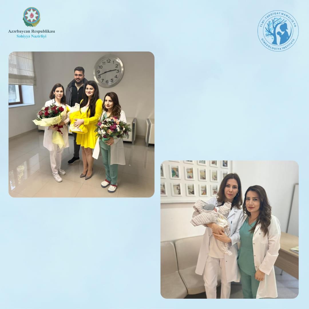 1300 qram çəkidə dünyaya gələn körpə uğurlu müalicələrdən sonra ailəsinə təhvil verilib