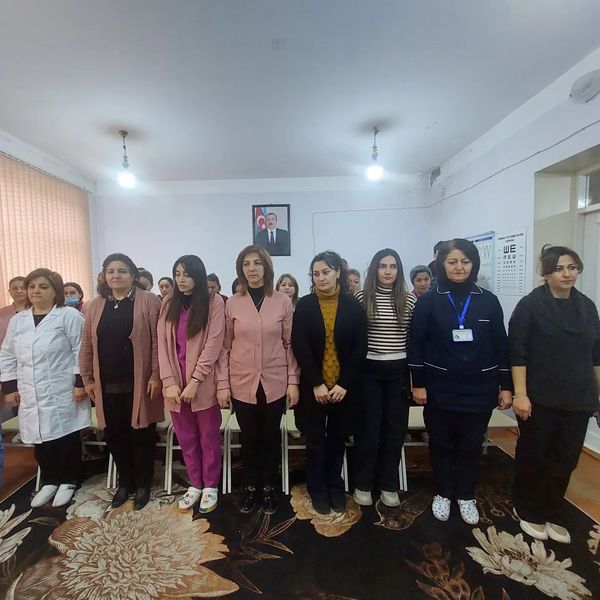 Xocalı Rayon Mərkəzi Xəstəxanasında 20 Yanvar şəhidlərinin xatirəsi anılıb