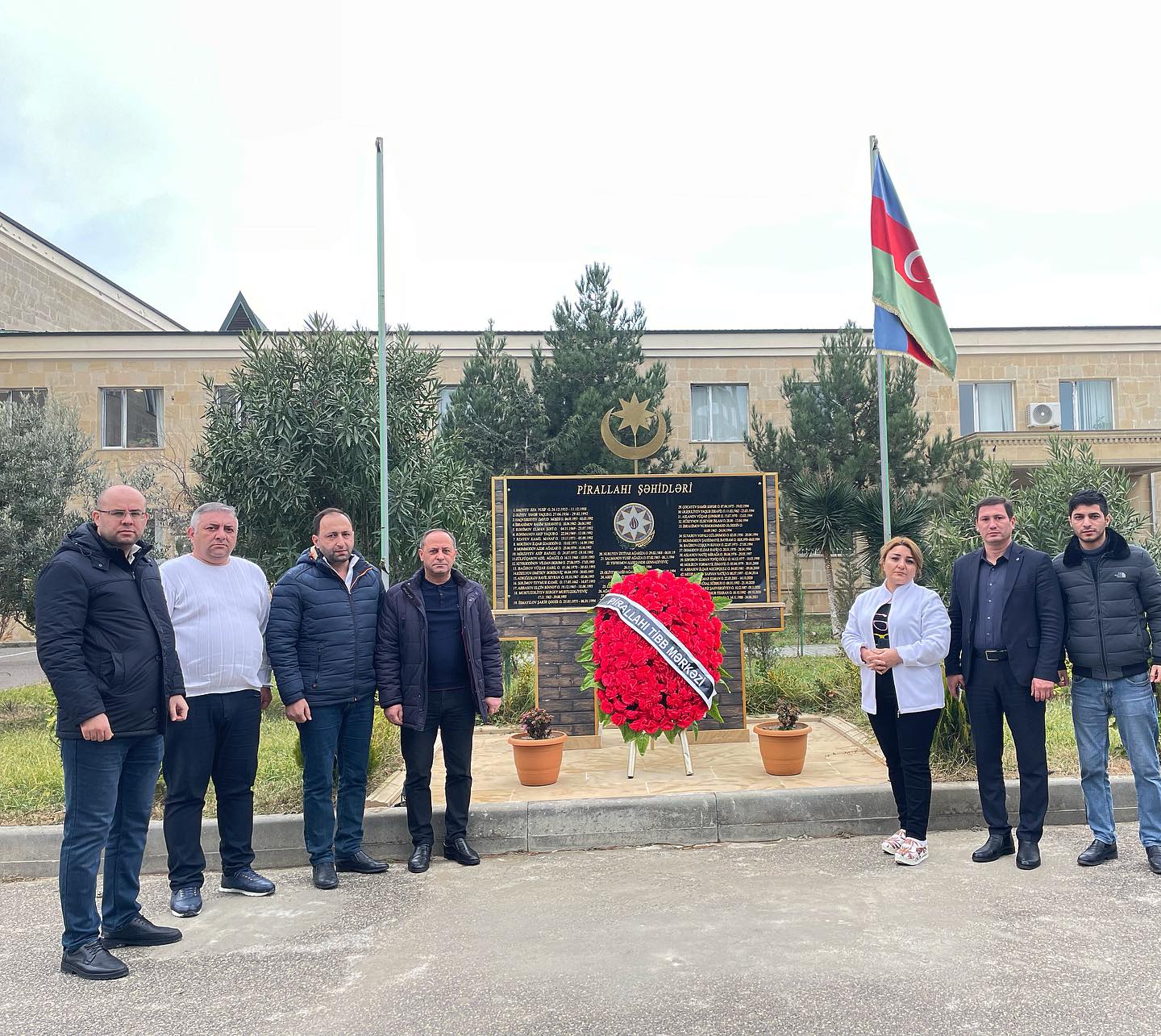 Pirallahıda 20 Yanvar şəhidlərinin xatirəsi anılıb