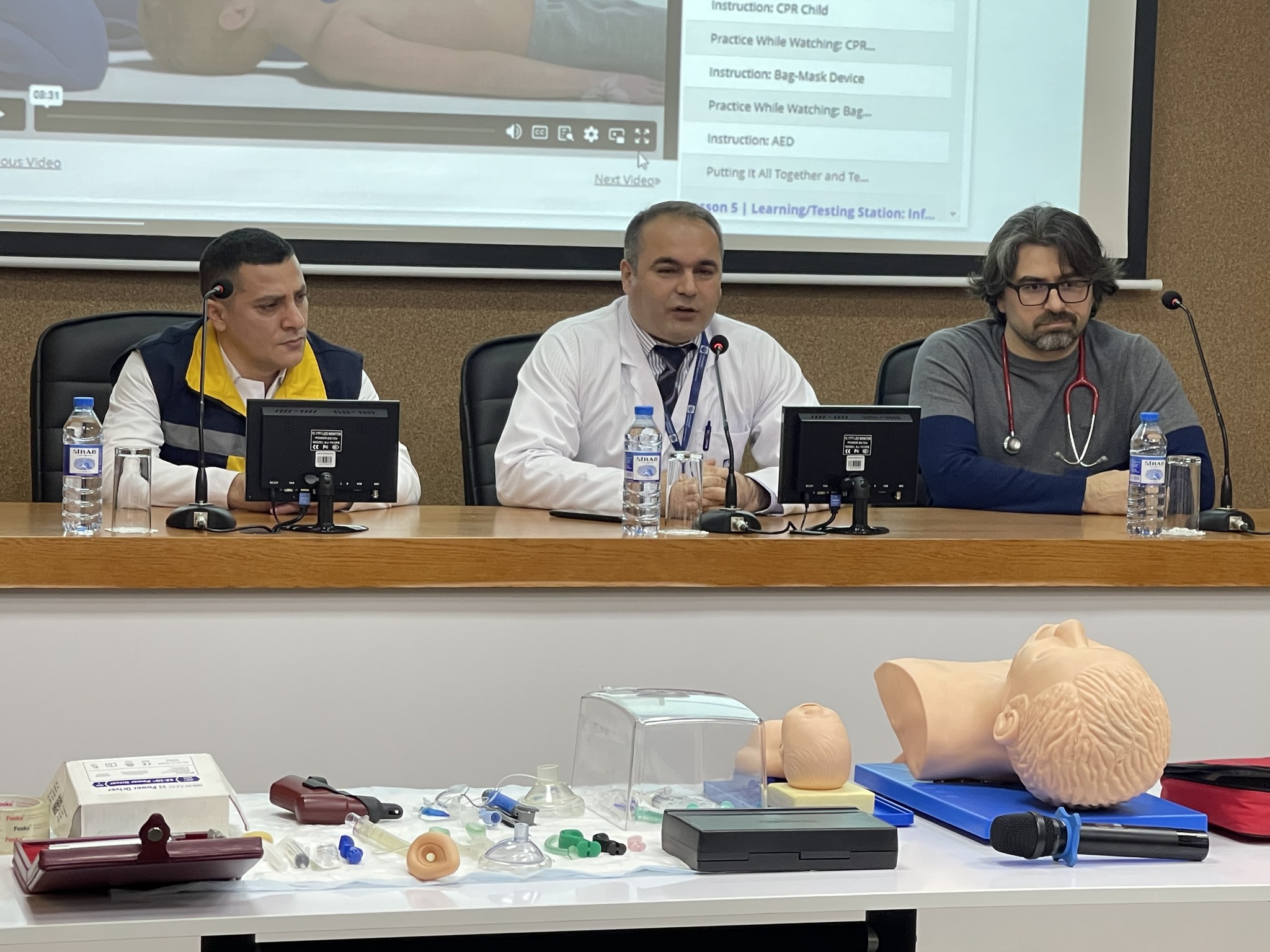  Mərkəzi Gömrük Hospitalında Amerika Ürək Assosiasiyasının rəsmi PALS təlimi işə başlayıb   