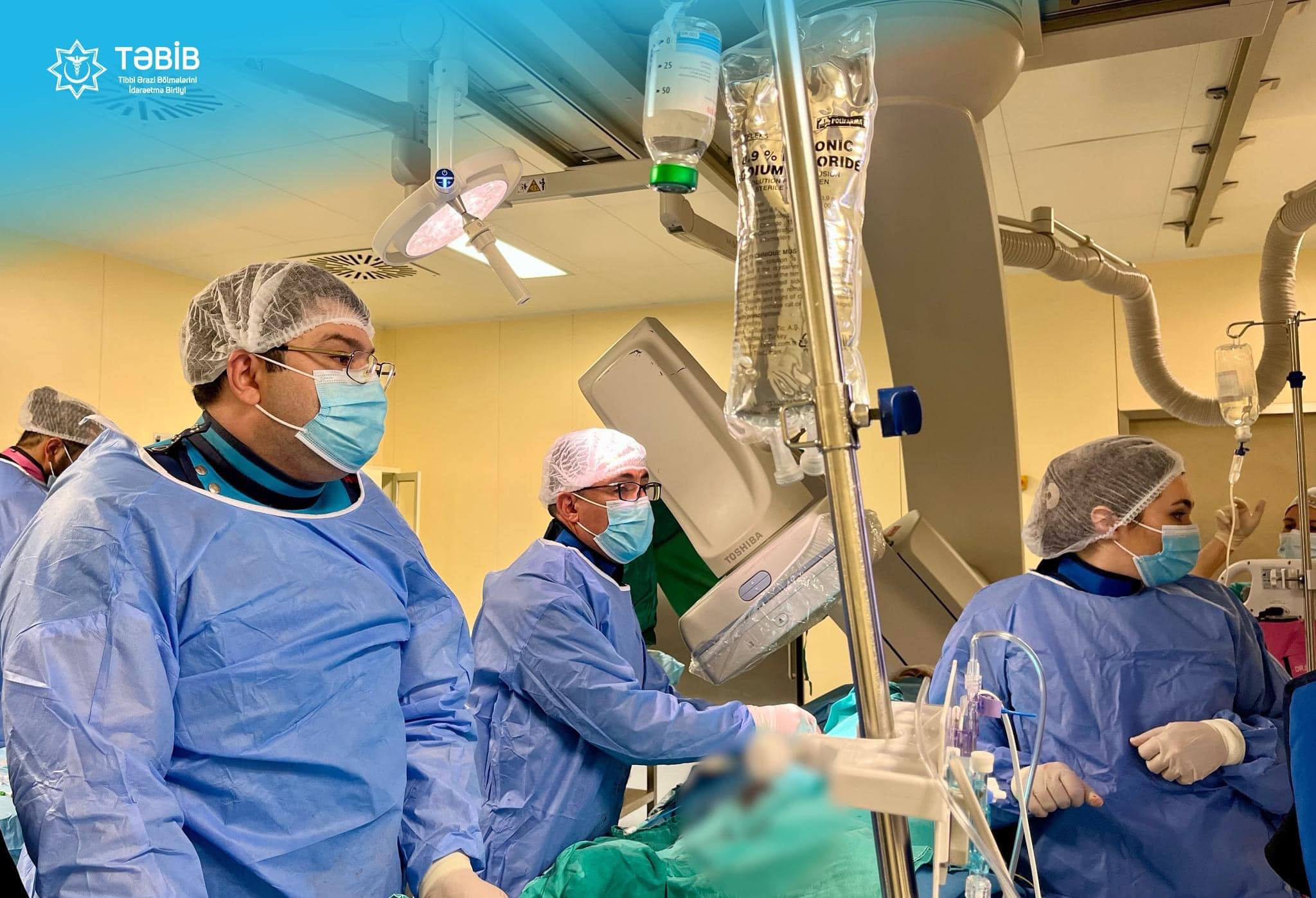 Yeni Klinikada ilk dəfə TAVİ əməliyyatı icra edilib