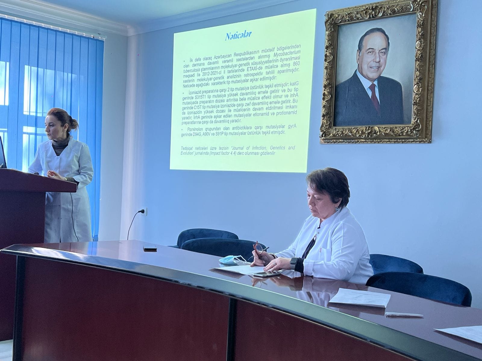 Elmi-Tədqiqat Ağciyər Xəstəlikləri İnstitutunda Elmi Şuranın növbəti iclası keçirilib