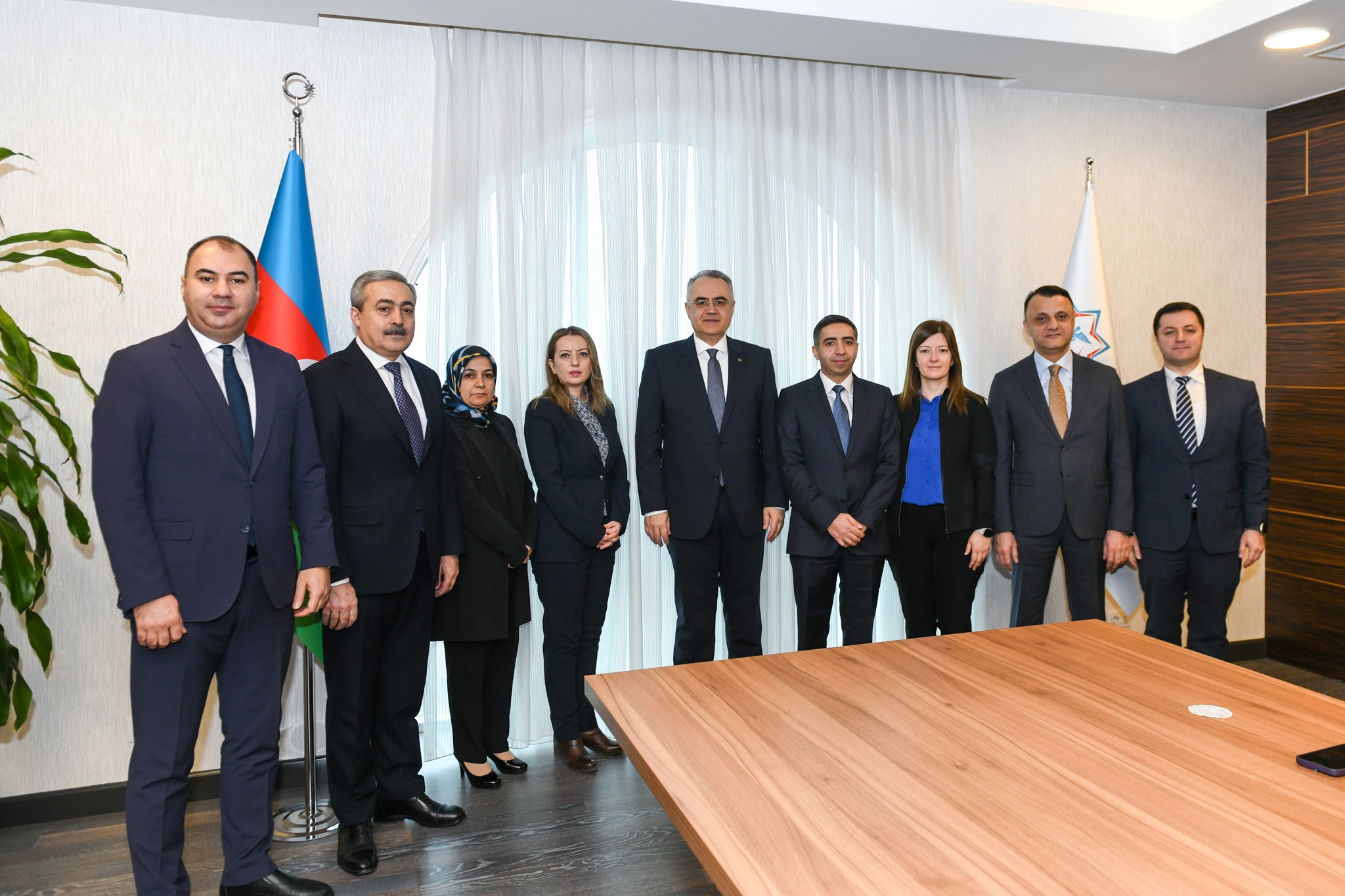 Türkiyə Sosial Müdafiə Qurumunun nümayəndə heyəti ilə görüş olub