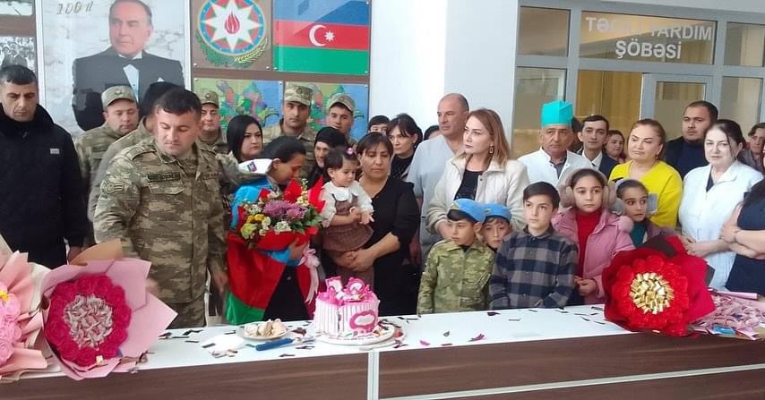 Lokal antiterror əməliyyatı şəhidinin övladı dünyaya gəlib