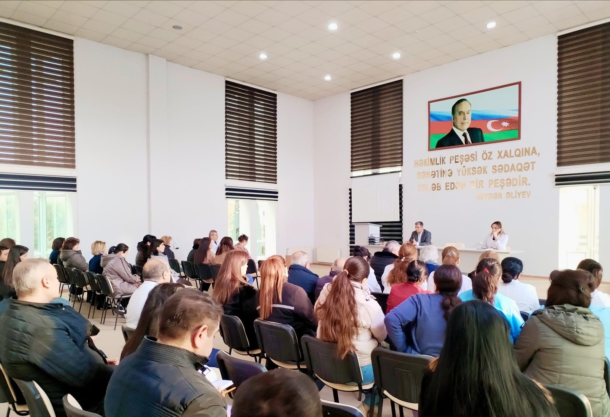 Tibbi tullantıların düzgün idarə olunmasına dair maarifləndirici tədbir keçirilib