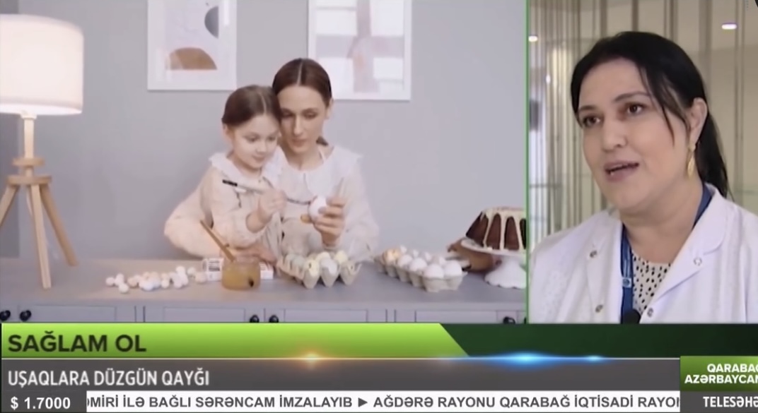 Mərkəzi Gömrük Hospitalının uşaq nevroloqu AZTV-yə müsahibə verib