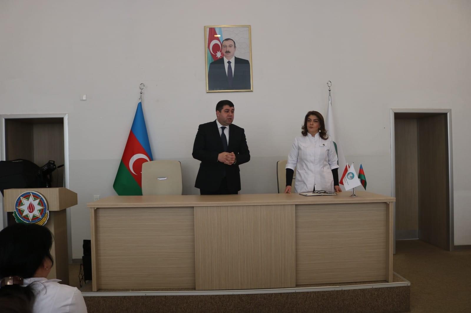 Dosent Aynur Poluxova YAP-ın Elmi-Tədqiqat Pediatriya İnstitutu üzrə ərazi partiya təşkilatının sədri seçilib