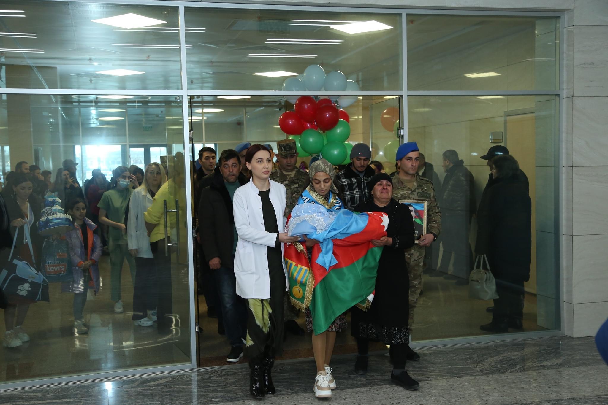 Yeni Klinikada şəhid Vüsal Sumbatzadənin övladı dünyaya gəlib