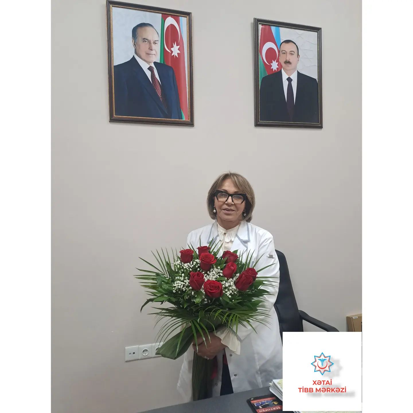 Əmək fəaliyyətinin 50 ilini Xətai Tibb Mərkəzinə həsr etmiş Əməkdar həkim Məlahət Ağamoğlanova təqaüdə yola salınıb