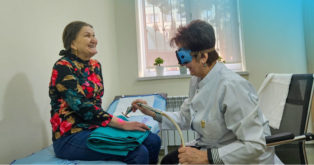 Mərkəzi Neftçilər Xəstəxanasının yeni təmir edilən Fizioterapiya və reabilitasiya şöbəsinə son 3 ayda 10 mindən çox müraciət olub