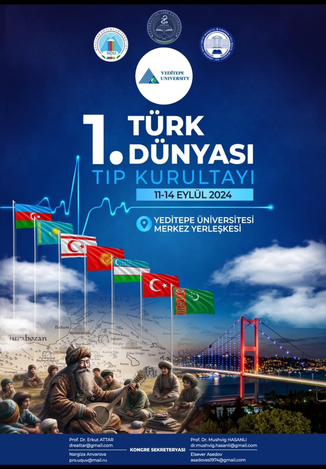  I Türk Dünyası Tibb Qurultayı keçiriləcək   