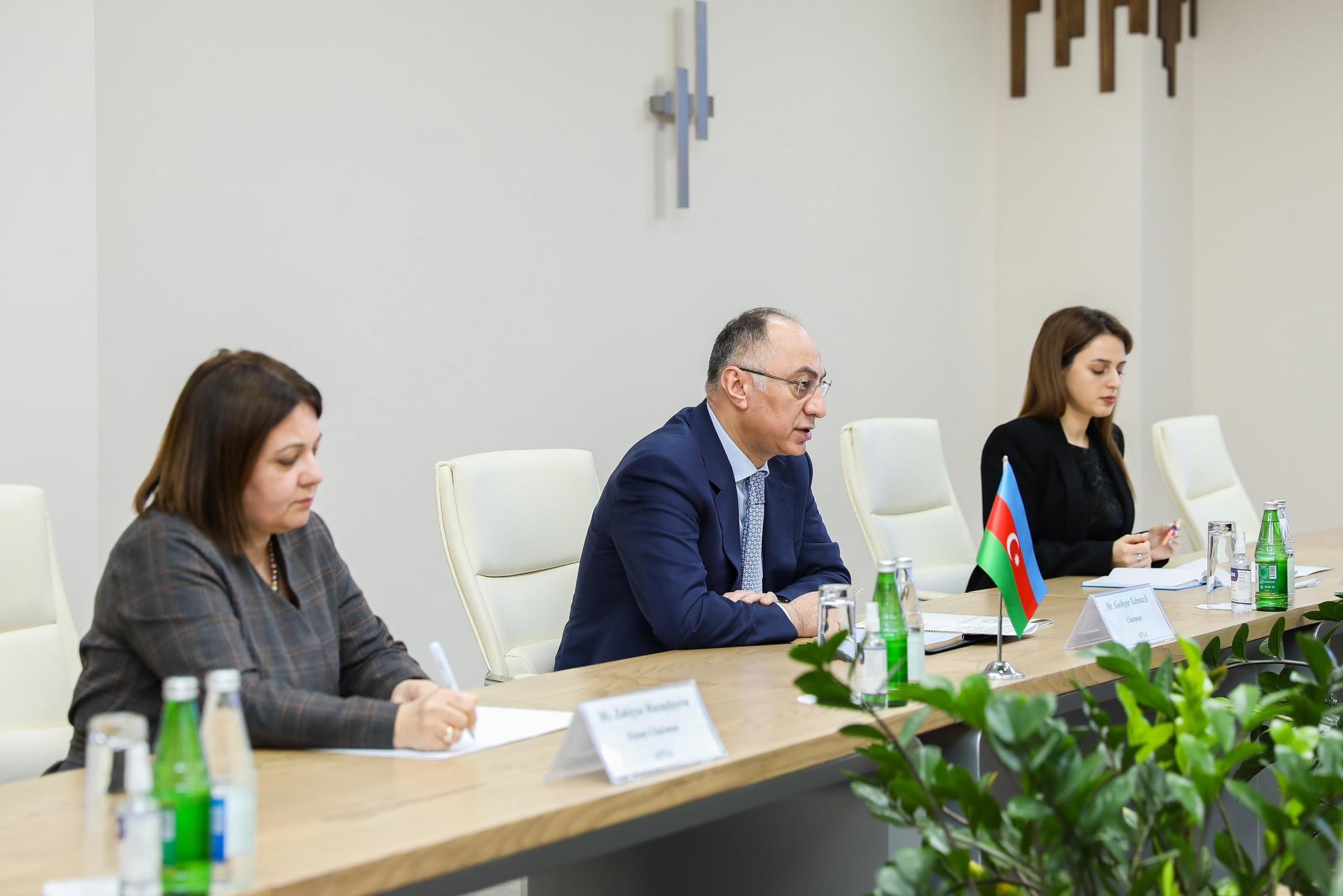 Qoşqar Təhməzli ÜST və FAO-nun nümayəndələri ilə görüşüb