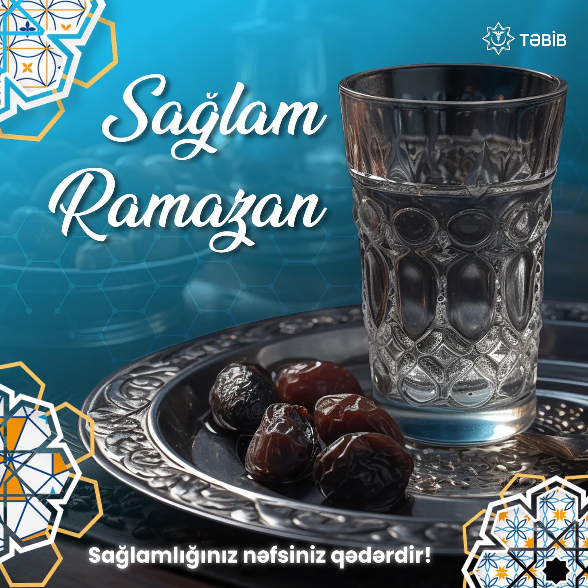 Ramazan ayı boyunca bədəninizdə suyun miqdarına fikir verin!