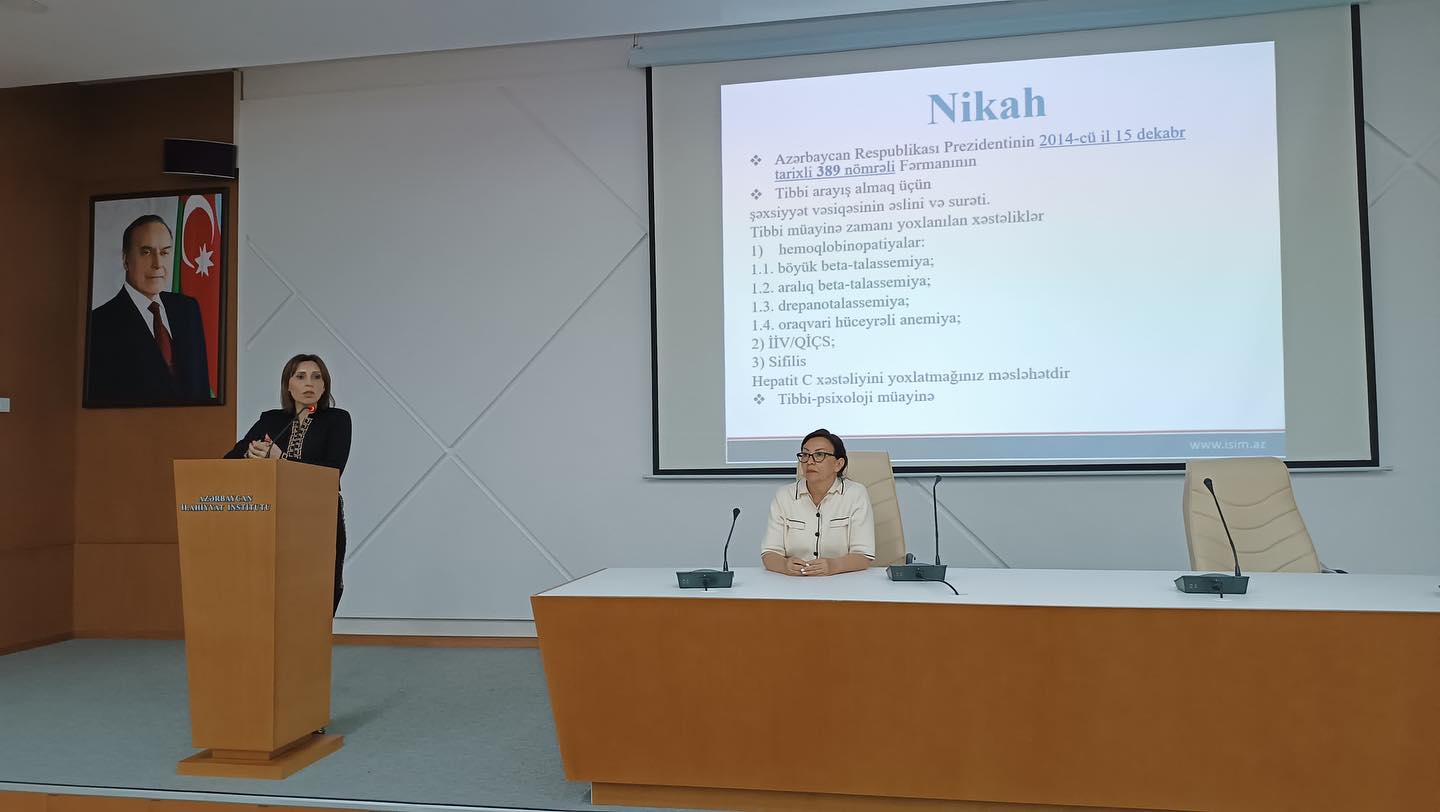  Tələbələr erkən və qohum nikahların fəsadları barədə maarifləndirilib   