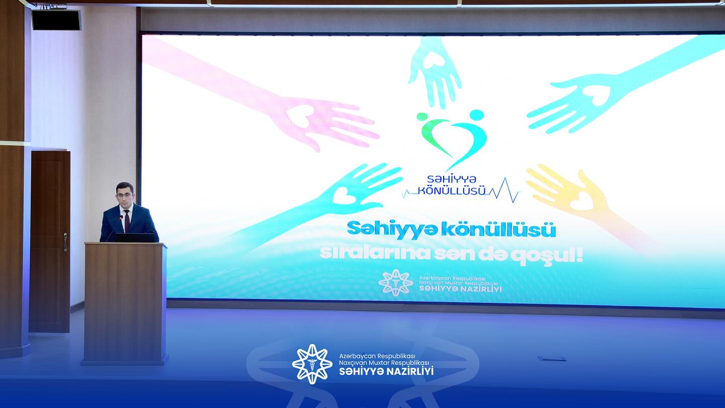  “Səhiyyə könüllüsü sıralarına sən də qoşul” adlı layihəyə start verilib   