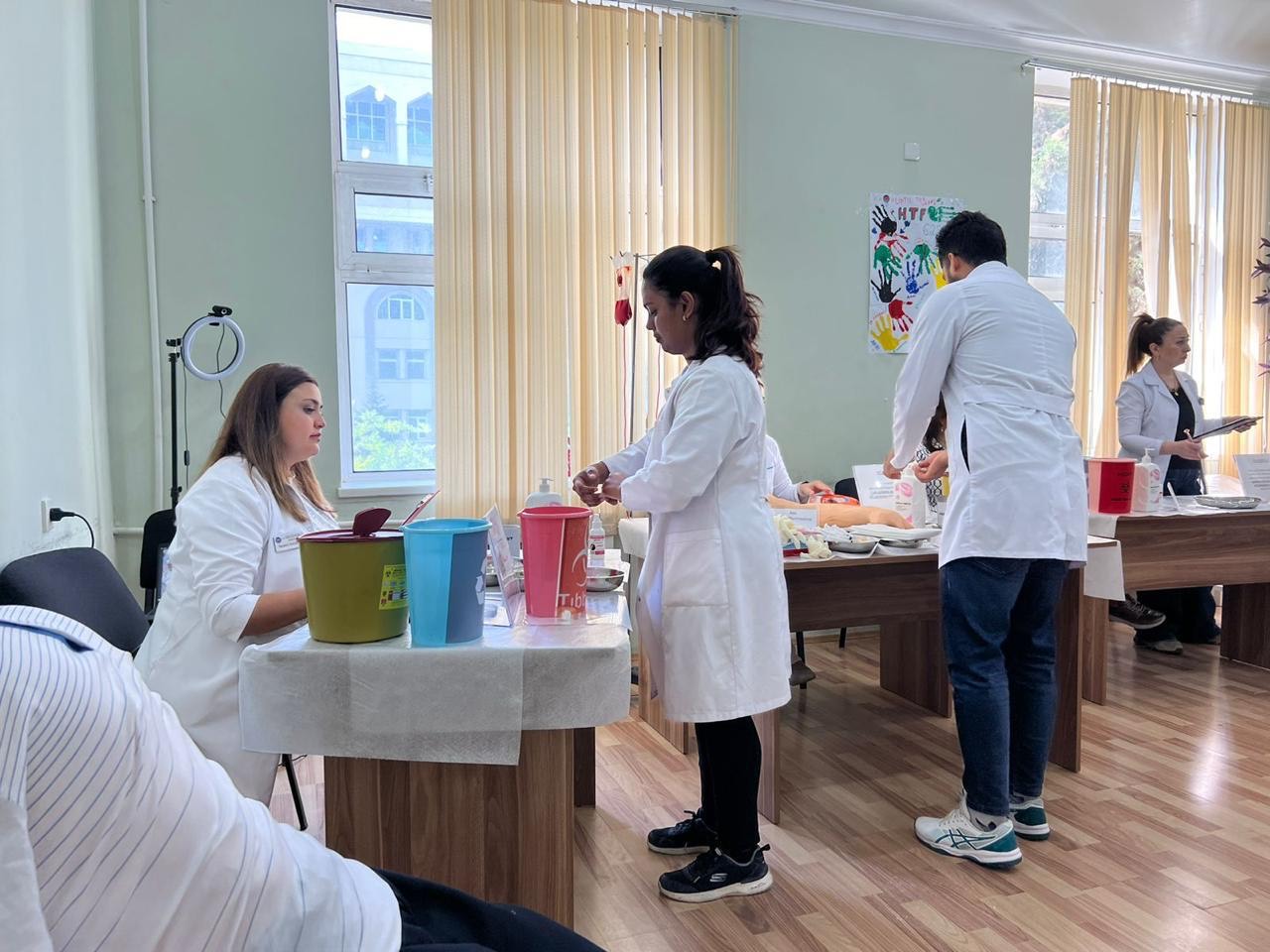  Hərbi tibb fakültəsinin və əcnəbi tələbələrin klinik bacarıqları qiymətləndirilib    