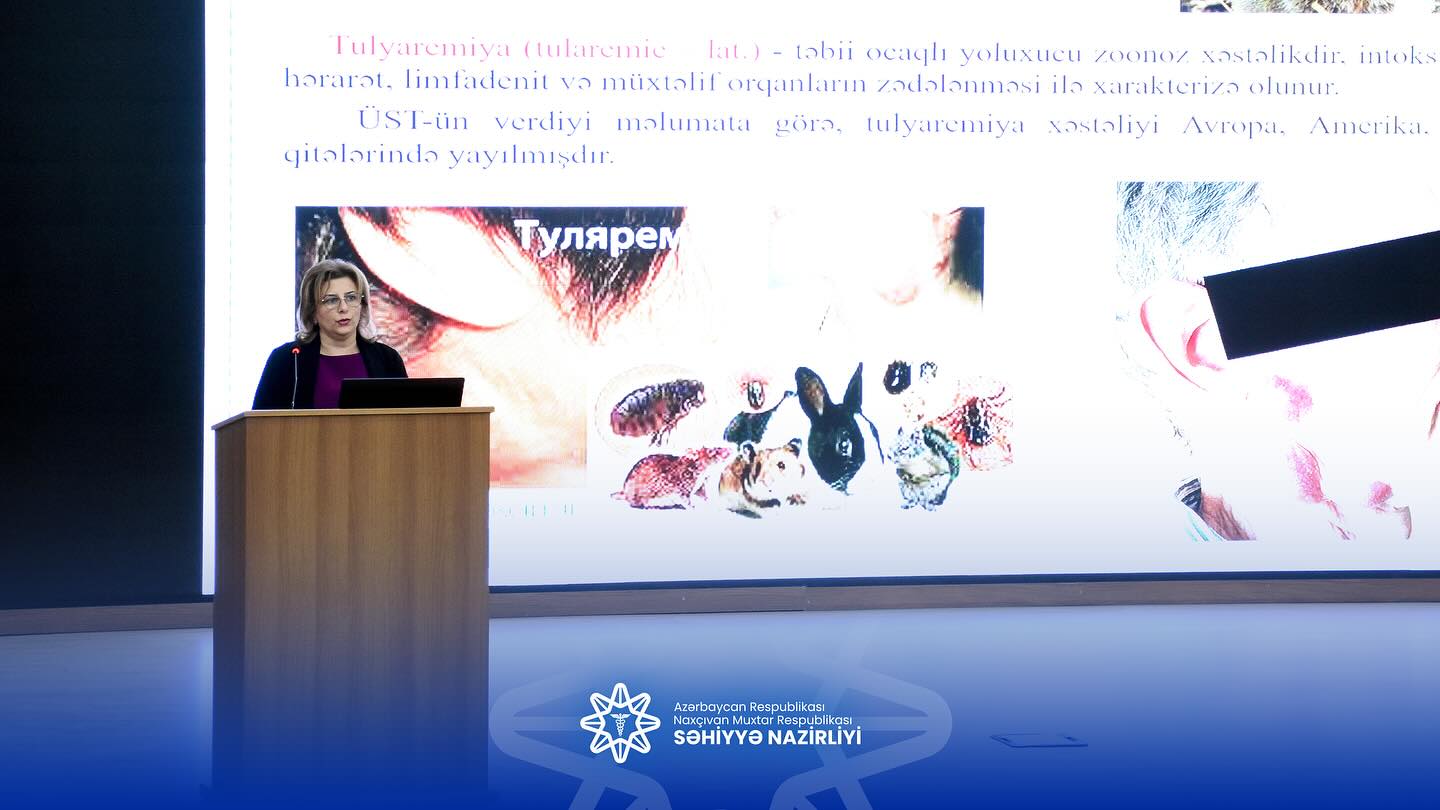 “Xüsusi təhlükəli zoonoz infeksiyalarına epidemioloji nəzarətin təşkilinin prinsipləri” mövzusunda seminar keçirilib