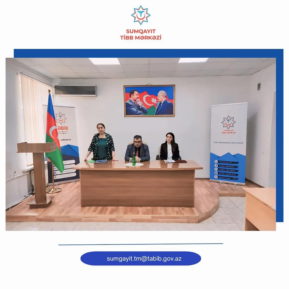 Sumqayıt Tibb Mərkəzində hesabat seçki konfransı keçirilib