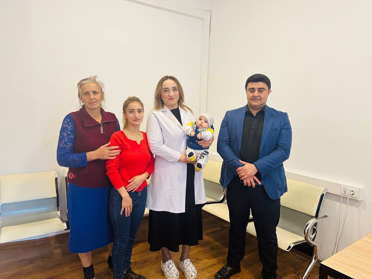 Göygöl Rayon Mərkəzi Xəstəxanasında 4 aylıq körpənin həyatı xilas edilib