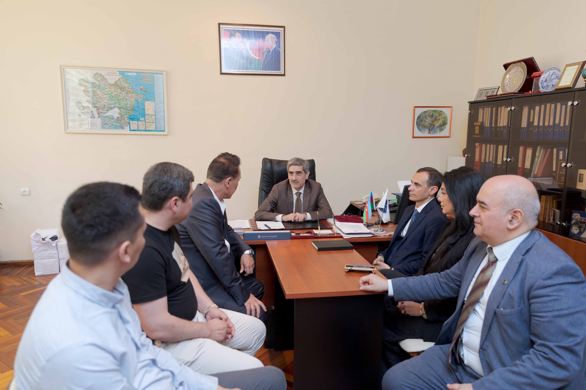  Özbəkistan universitetinin nümayəndə heyəti ATU-nun qonağı olub   