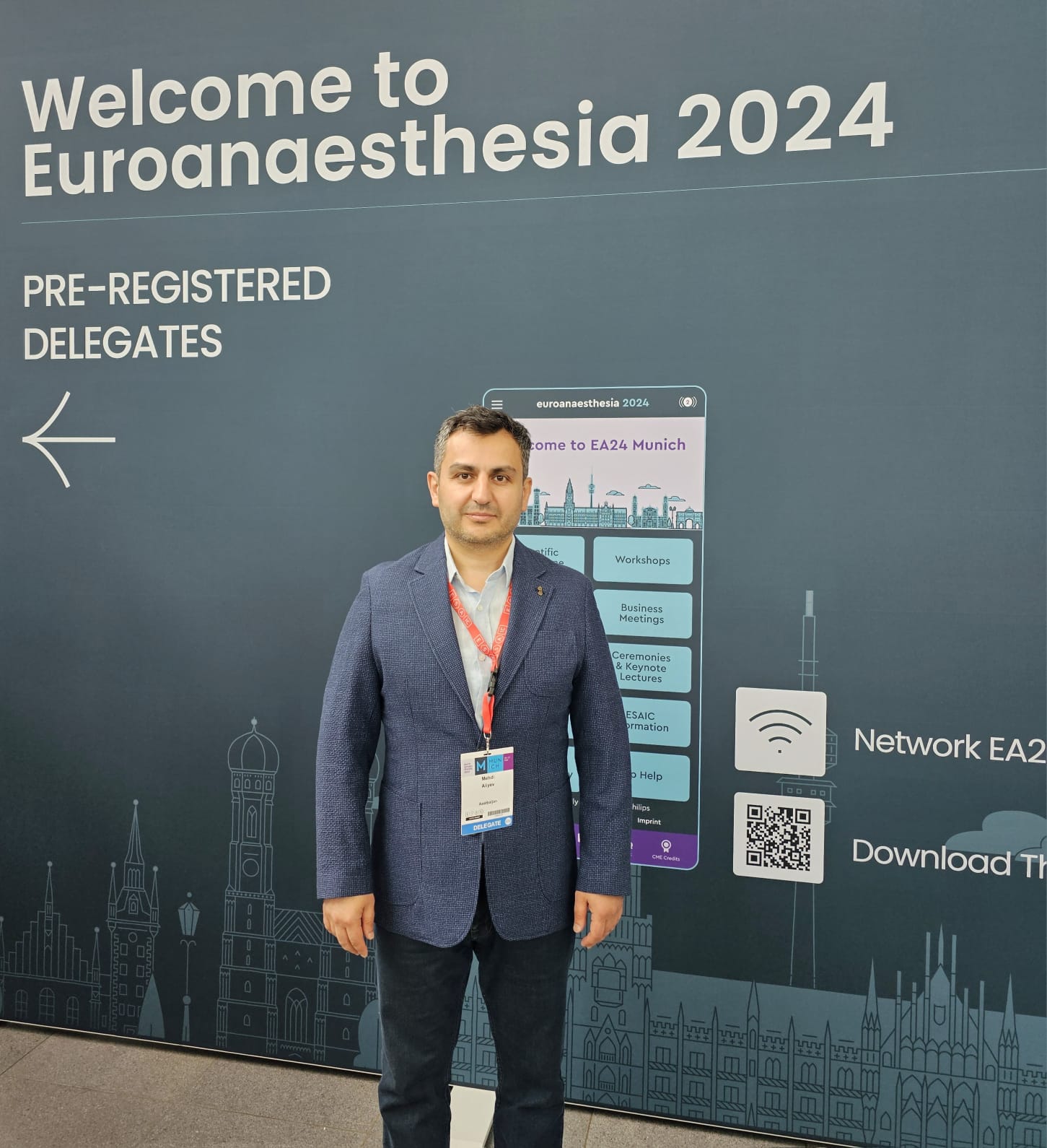 Reanimatoloq Mehdi Əliyev Almaniyada beynəlxalq konqresdə iştirak edib