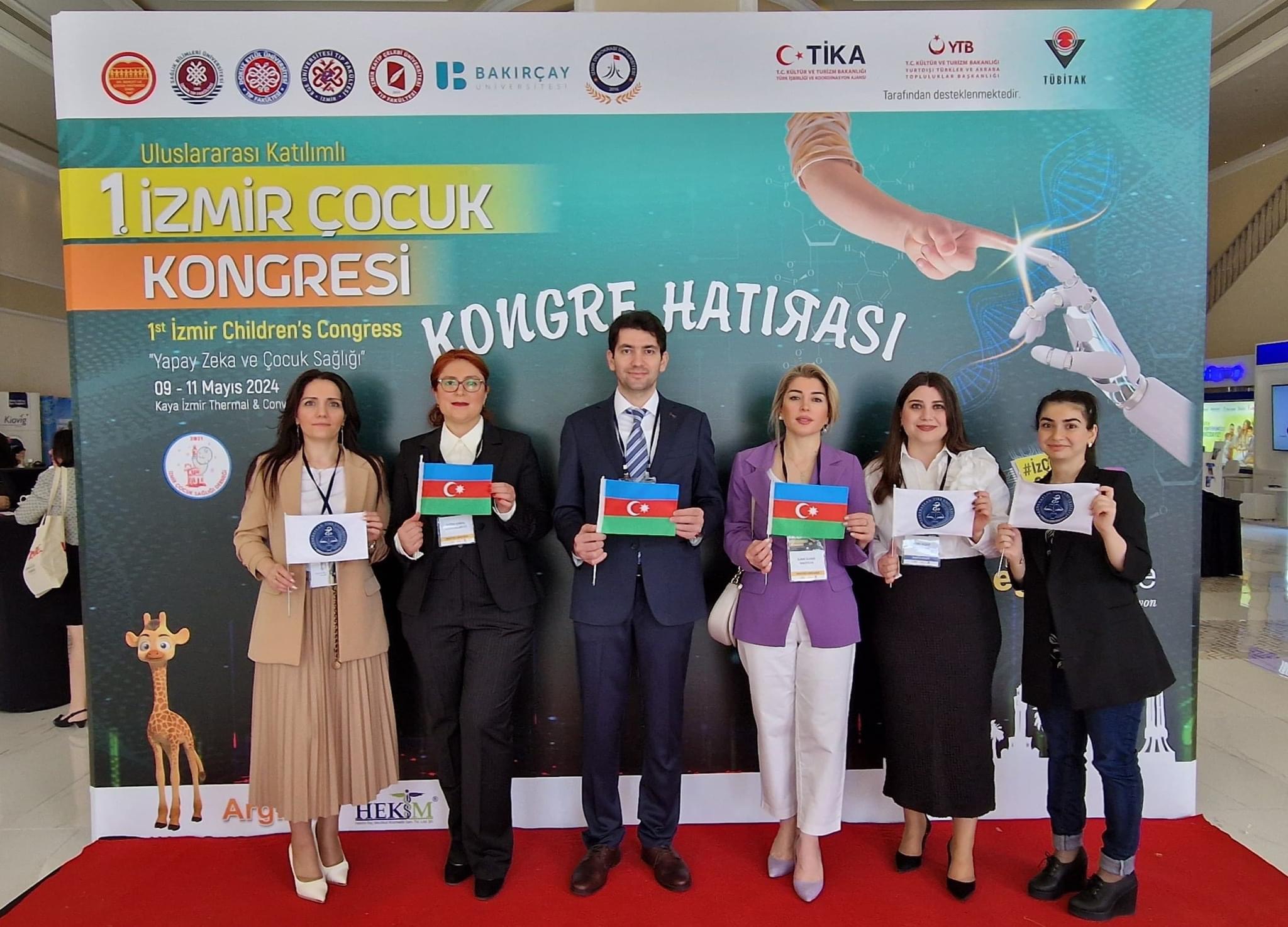 
ATU əməkdaşları I İzmir Uşaq Beynəlxalq Konqresində iştirak ediblər
