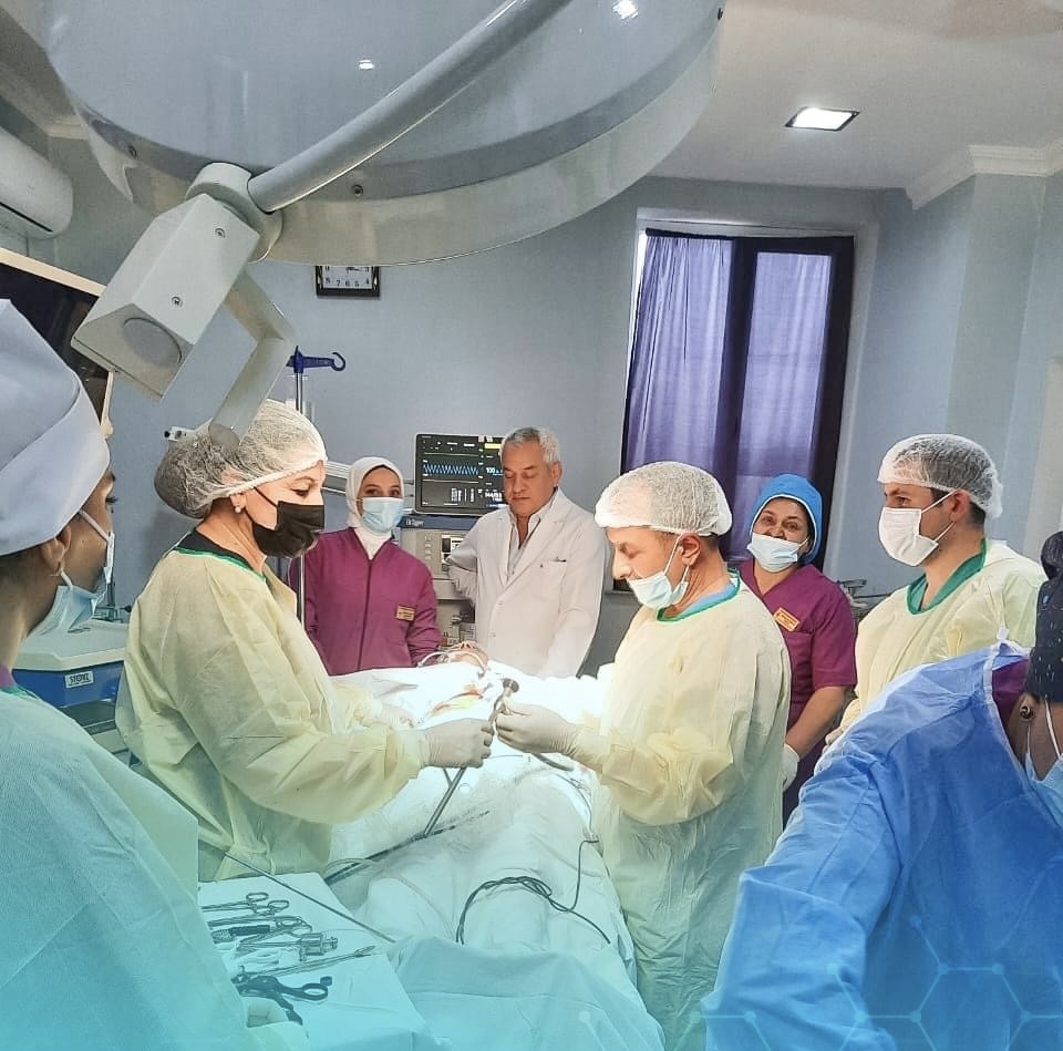 Tərtər Rayon Mərkəzi Xəstəxanasında ilk dəfə olaraq laparoskopik əməliyyat icra olunub