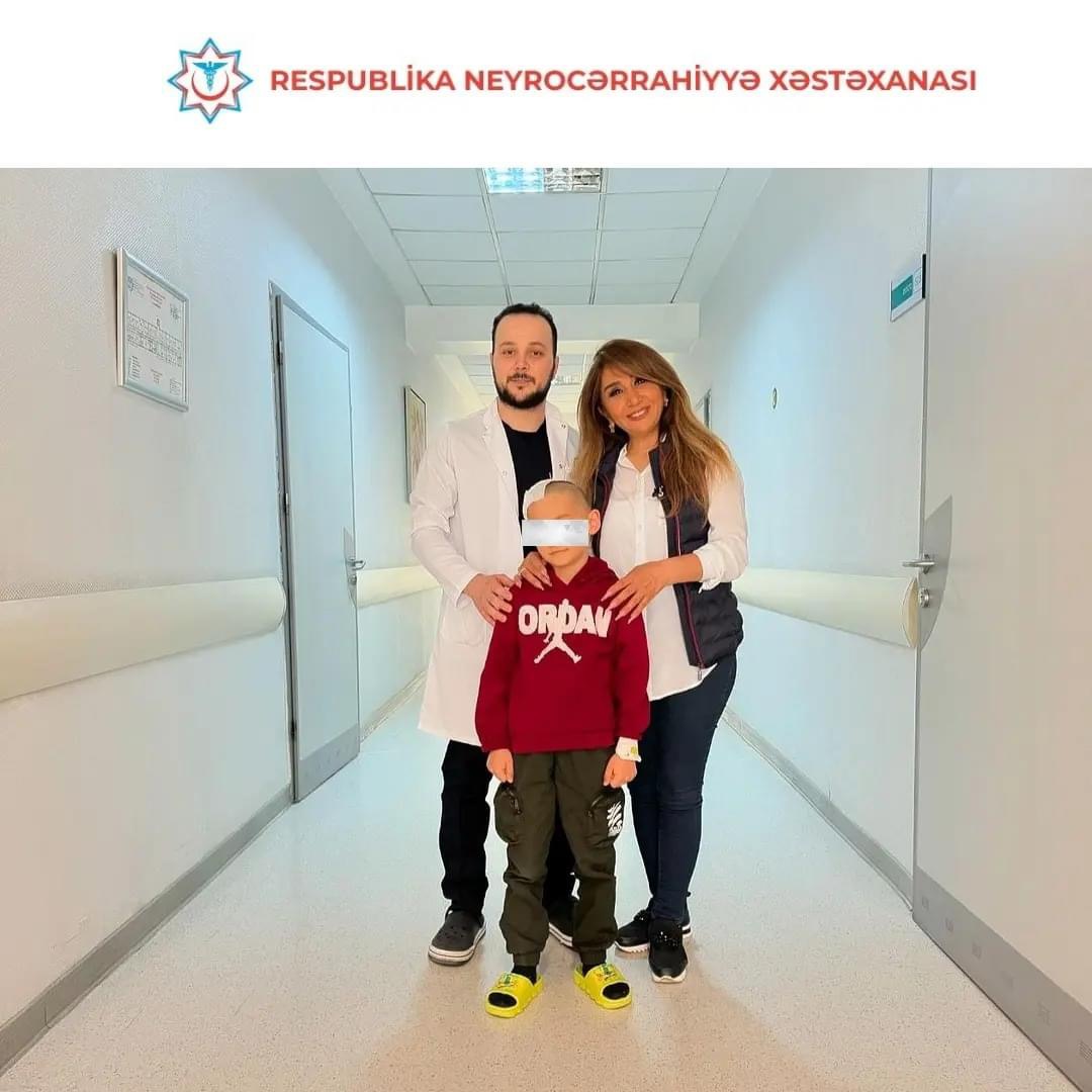Velosipeddən yıxılaraq başından xəsarət alan 8 yaşlı uşaq Respublika Neyrocərrahiyyə Xəstəxanasında uğurla əməliyyat olunub