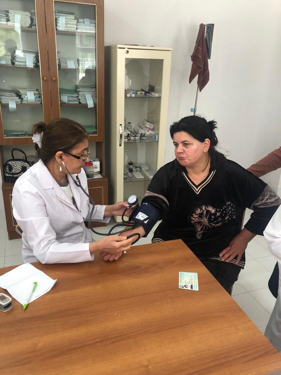 Şirvan ŞMX-nın Hacıqəhrəmanlı qəsəbə həkim məntəqəsində yerli sakinlər üçün tibbi aksiya təşkil olunub