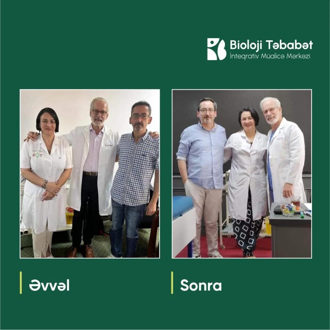 Kron xəstəliyi diaqnozu qoyulan türk vətəndaşı Bioloji Təbabət-İnteqrativ Müalicə Mərkəzində sağlamlığına qovuşub