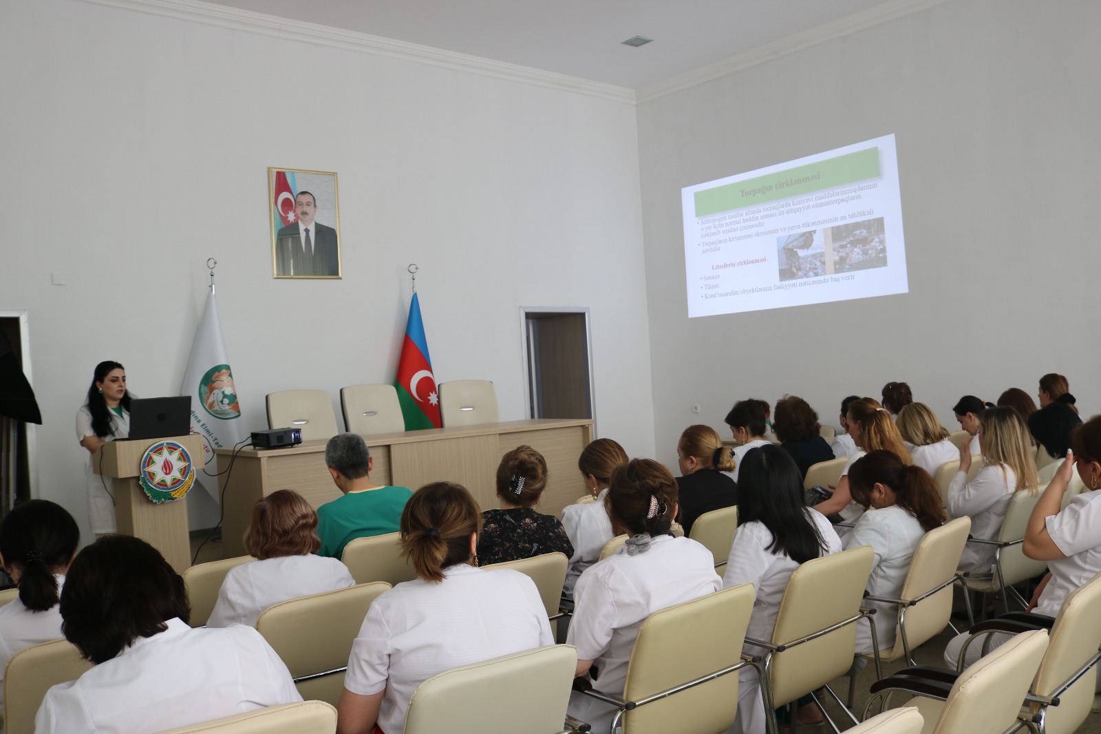 “Ətraf mühitin insan sağlamlığına təsiri” mövzusunda tədbir keçirilib