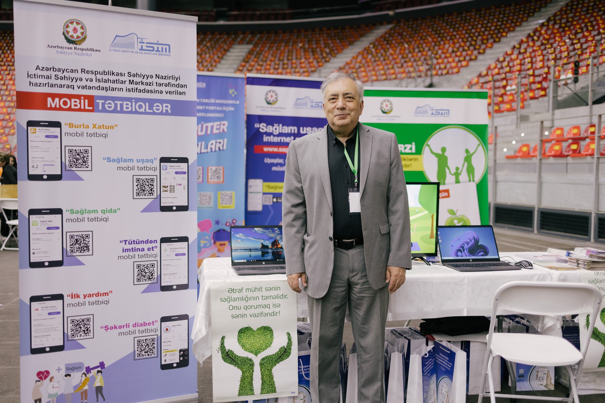  Səhiyyə Nazirliyi İctimai Səhiyyə və İslahatlar Mərkəzi festivalda iştirak edib   