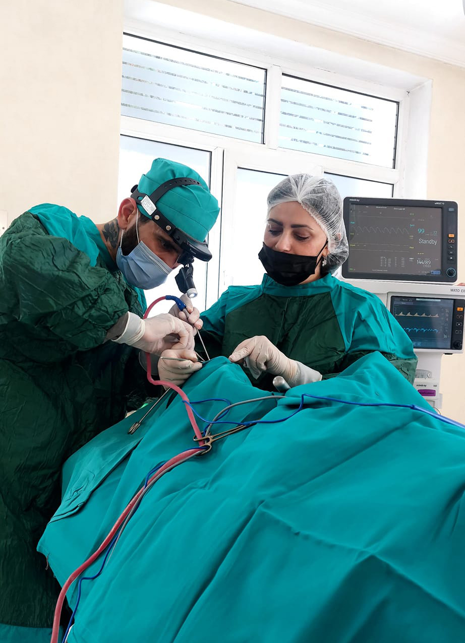 Şirvan ŞMX-da ilk dəfə olaraq frontal sinusotomiya əməliyyatı icra edilib