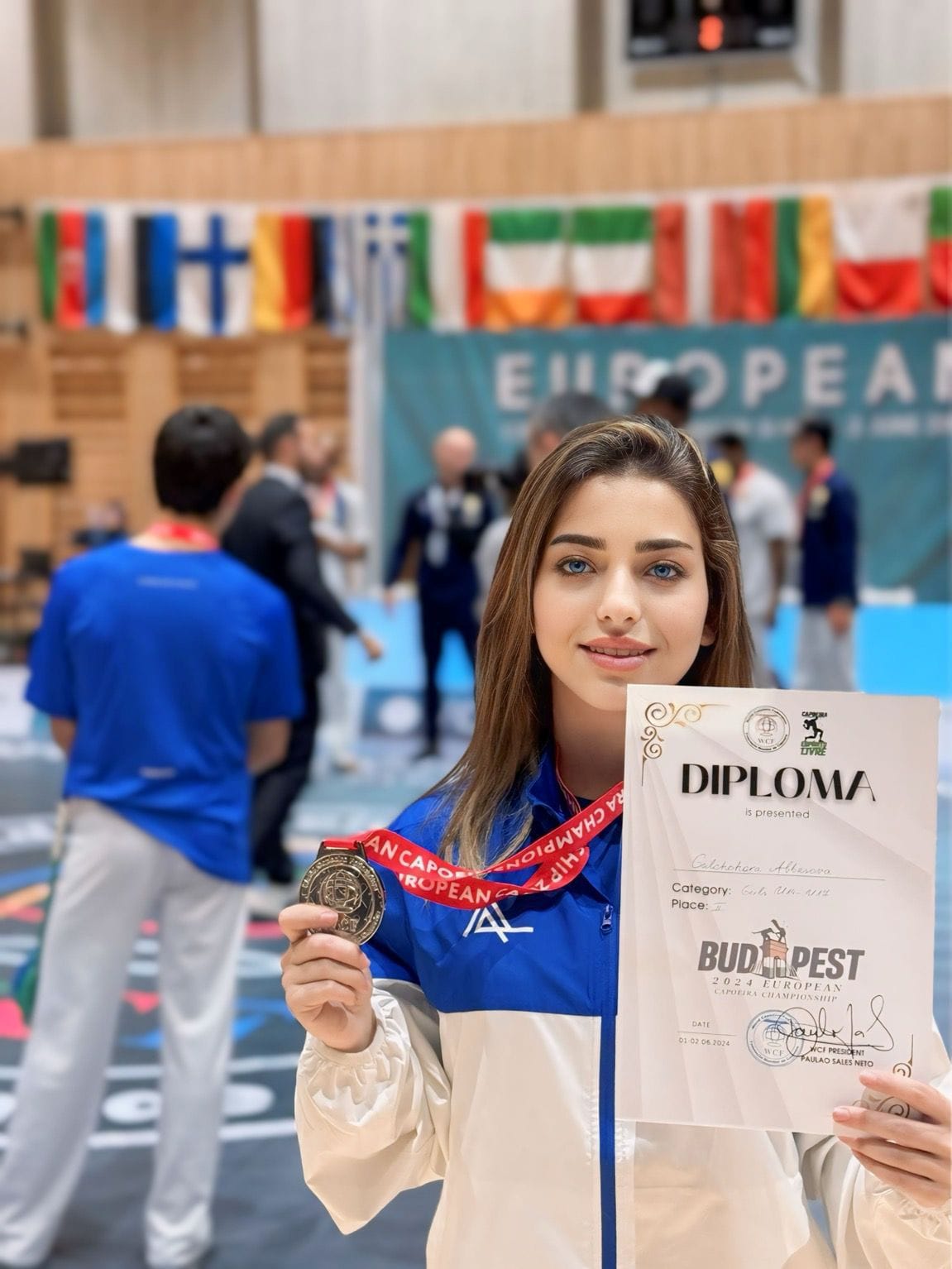 2 nömrəli Bakı Baza Tibb kollecinin tələbəsi Kapoeyra üzrə Avropa çempionatında gümüş medala layiq görülüb