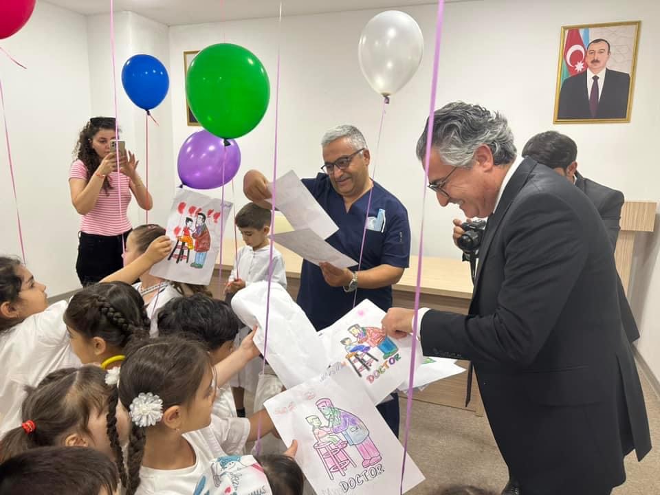 Abşeron RMX-da Tibb İşçilərinin Peşə Bayramı Günü münasibətilə tədbir keçirilib