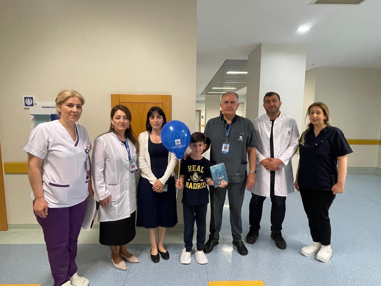 Mərkəzi Gömrük Hospitalında Uşaqların Beynəlxalq Müdafiəsi Günü münasibətilə maarifləndirici aksiya keçirilib