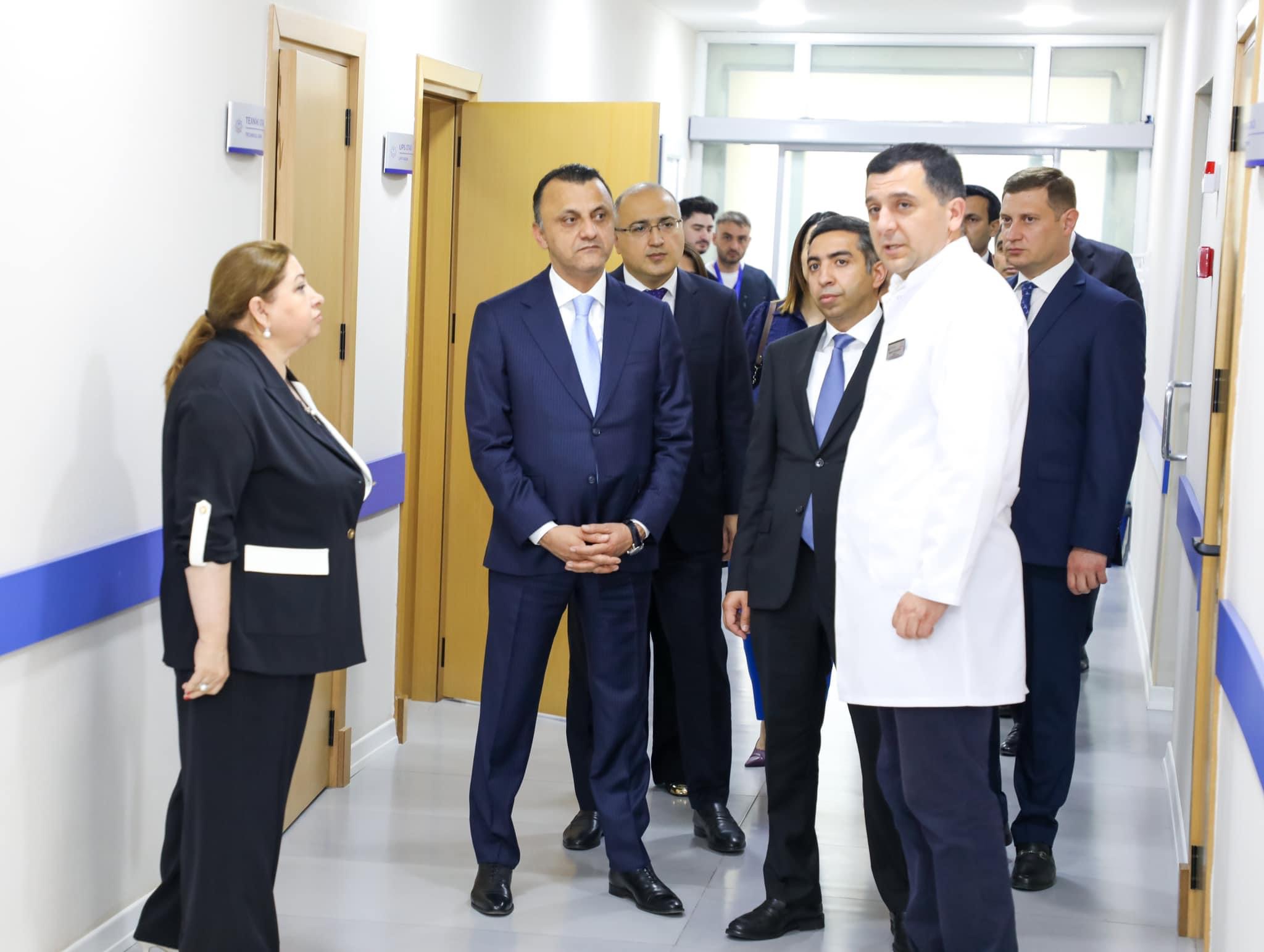 Sabunçu Tibb Mərkəzində Şüa-diaqnostika şöbəsinin açılışı olub